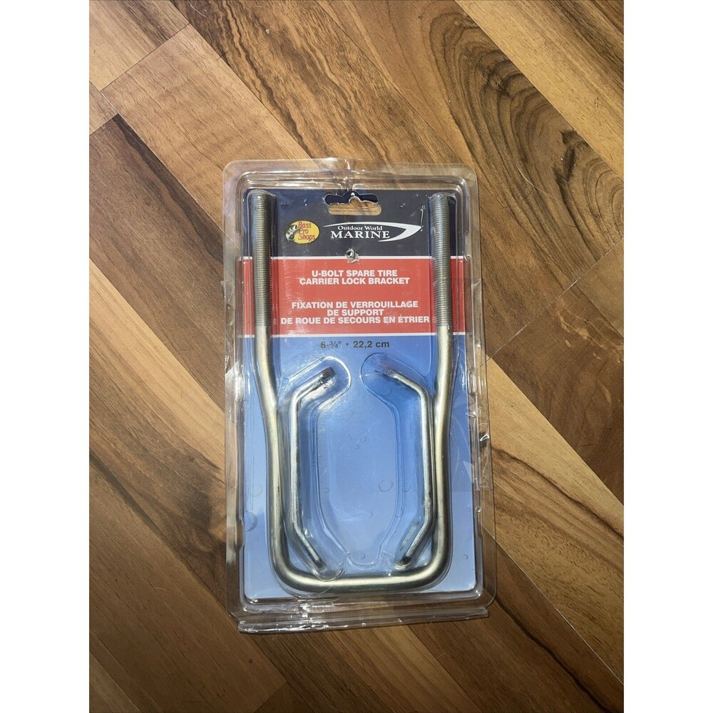 U-Boltspare Tire Carrier Bracket Open Pkg 8-3/4 • 22,2cm 4-5 Hole Rim Brass Pro
